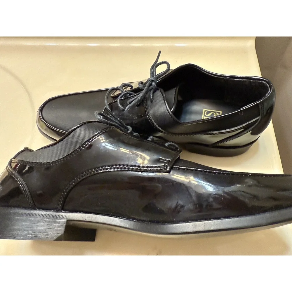 After Six Patent Leather Dress Shoes 